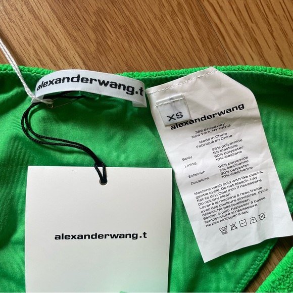 Alexander Wang Neon Kelly Green Bikini Bottom - Picture 12 of 12